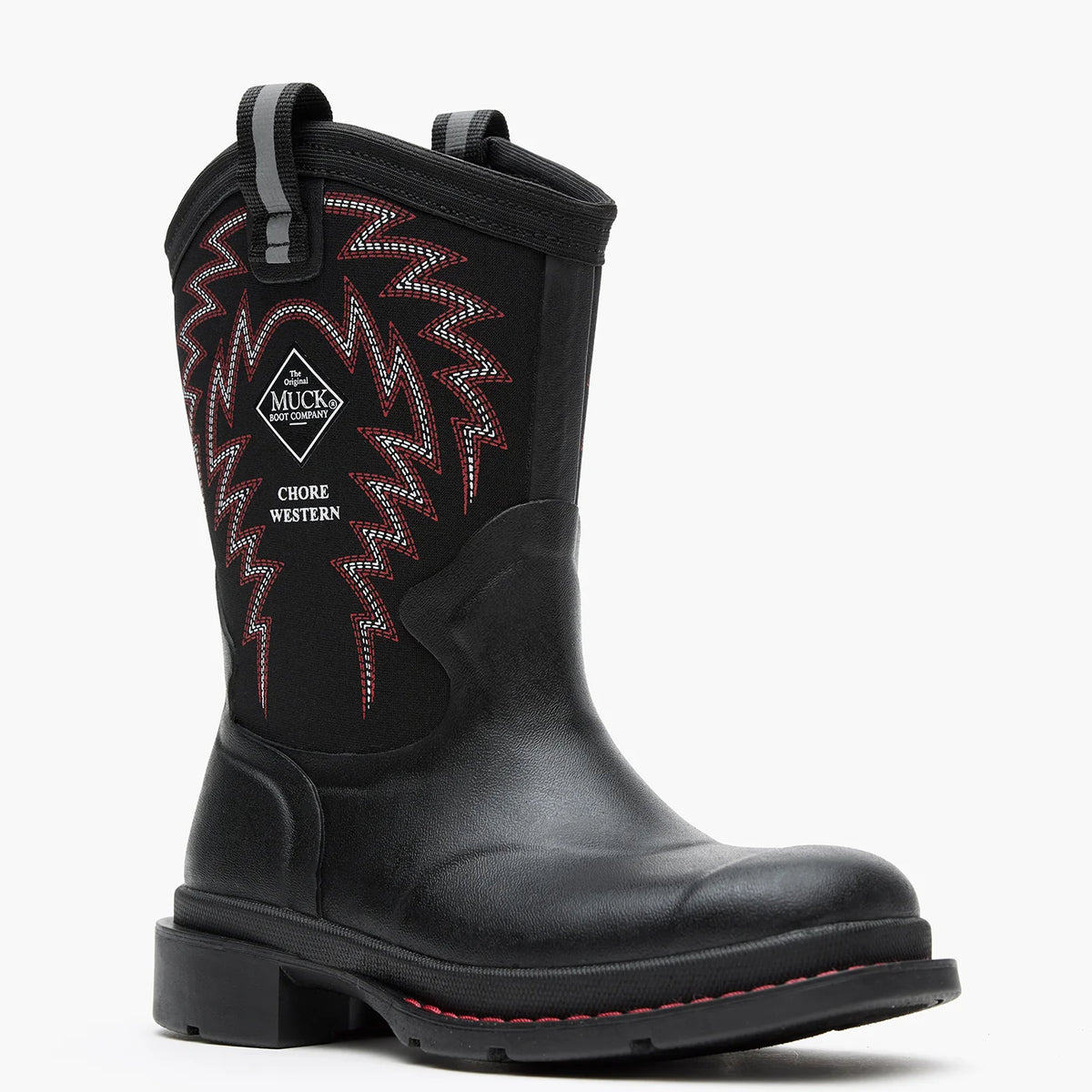 Little Kids' Chore Western Boot - BLACK