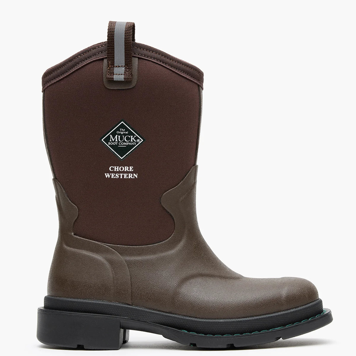 Big Kids' Chore Western Boot - BROWN