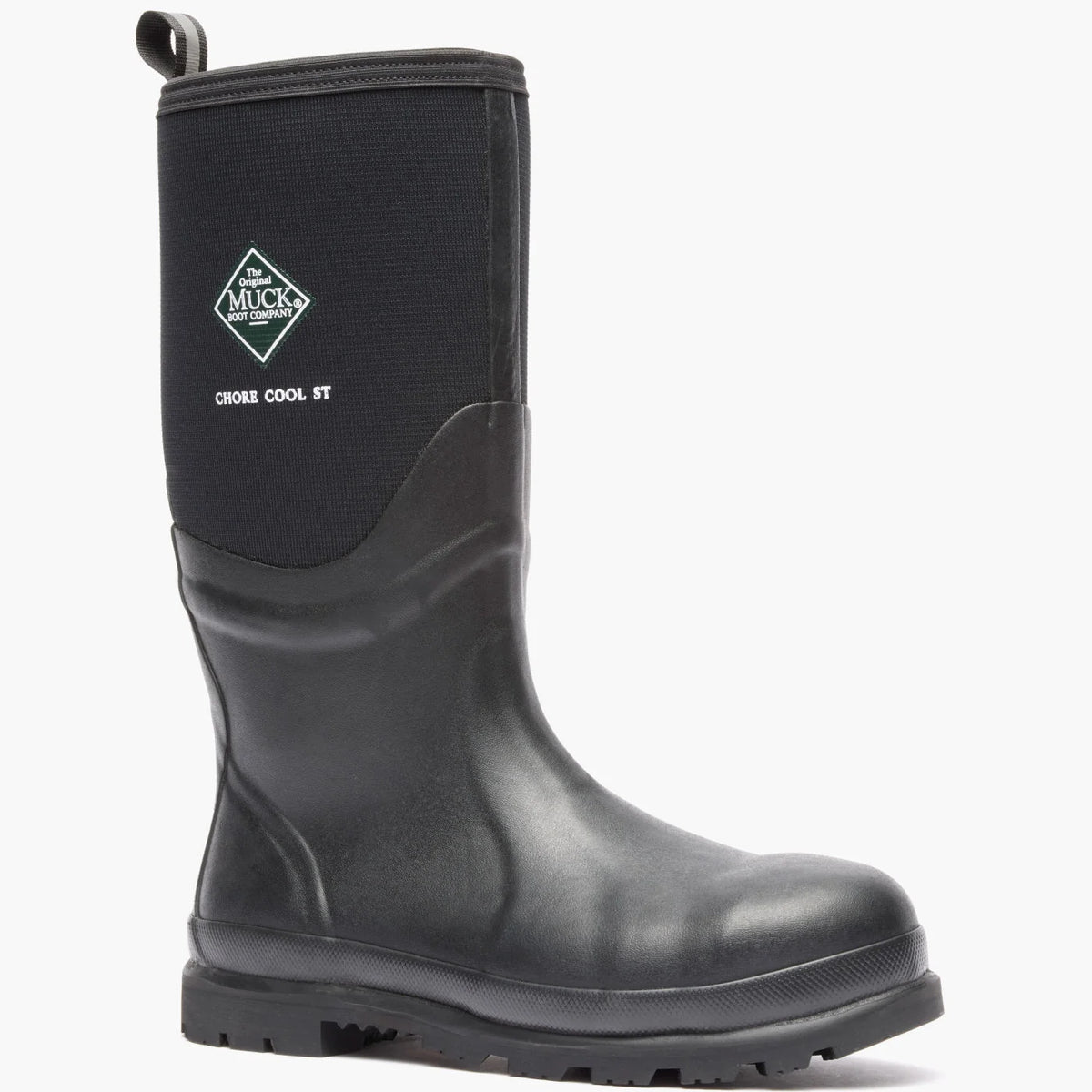 Chore Cool Men's Steel Toe Tall Boot - BLACK